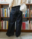 FREAK'S STORE ペインター ワイドパンツ<セットアップ対応> 25AW フリークスストア パンツ チノパンツ ネイビー グリーン ブラック【送料無料...