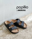 Papillio パピリオ アリゾナ フレックス プラットフォーム ビルコフロー ブルーコムブルー シューズ・靴 サンダル ブラック【送料無料】