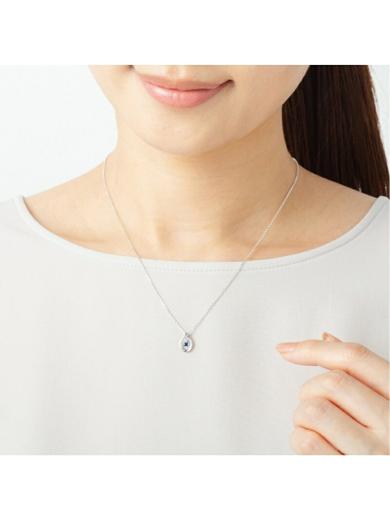 4℃ 【9月誕生石】エターナルシルバー ネックレス ヨンドシー アクセサリー・腕時計 ネックレス シルバー【送料無料】