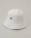 【SALE/40%OFF】GAP (K)Gapロゴ バケットハット (幼児) ギャップ 帽子 ハット ホワイト