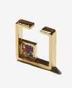 rehacer rehacer:Square Flower Ear Cuff レアセル アクセサリー・腕時計 イヤリング・イヤーカフ ゴールド シルバー(4)