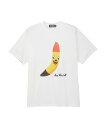 ヒステリックグラマー HYSTERIC GLAMOUR HYSTERIC BANANA Tシャツ ヒステリックグラマー トップス カットソー・Tシャツ ホワイト ピンク ブラック【送料無料】