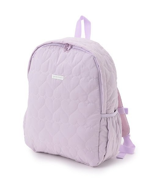 petit main ハートキルティングリュック ナルミヤオンライン バッグ その他のバッグ パープル ピンク ブラウンのサムネイル