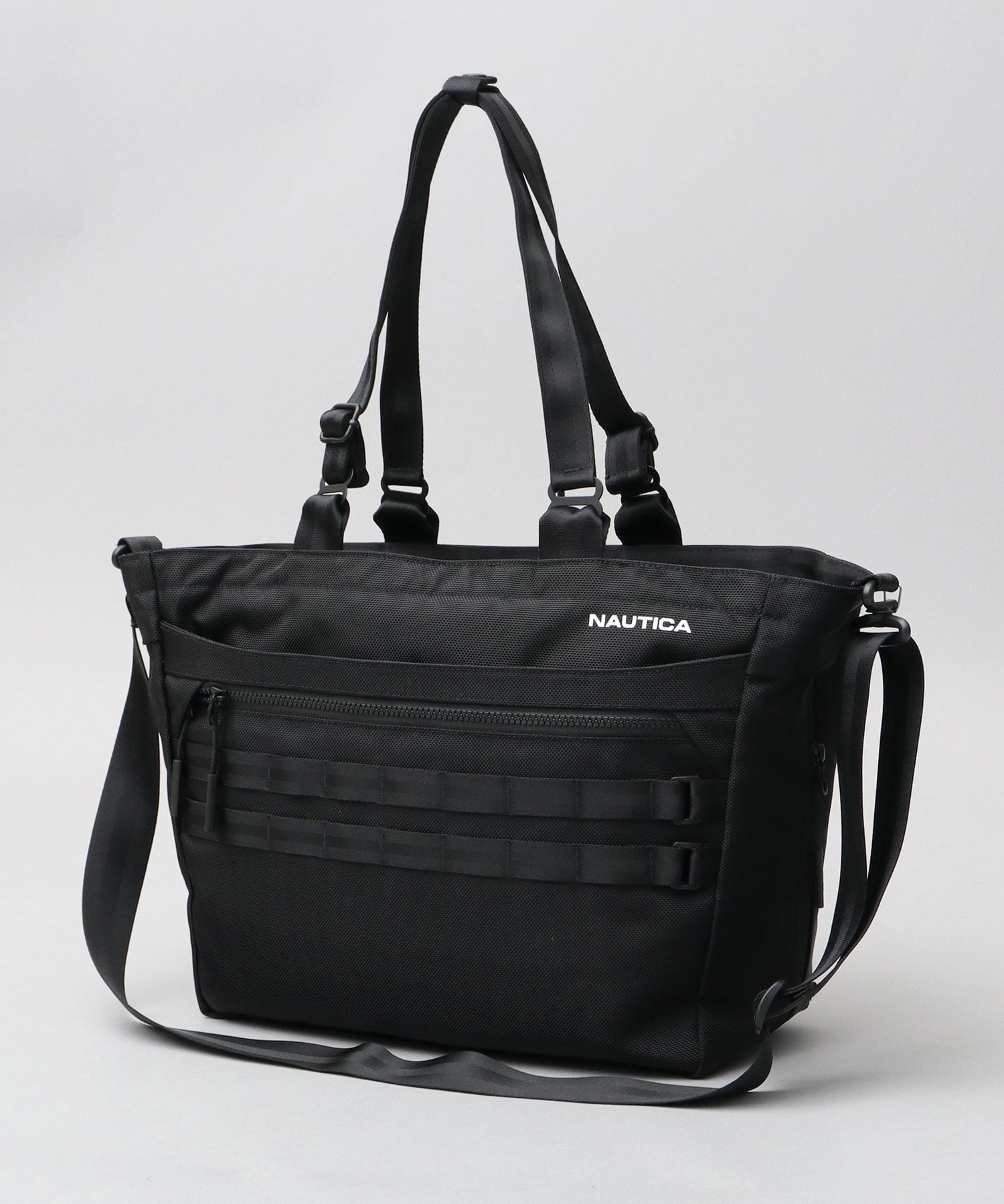 NAUTICA トートバッグ ビジネスバッグ メンズ レディース ノーティカ NAUTICA エー.エム.エス. バッグ トートバッグ ブラック