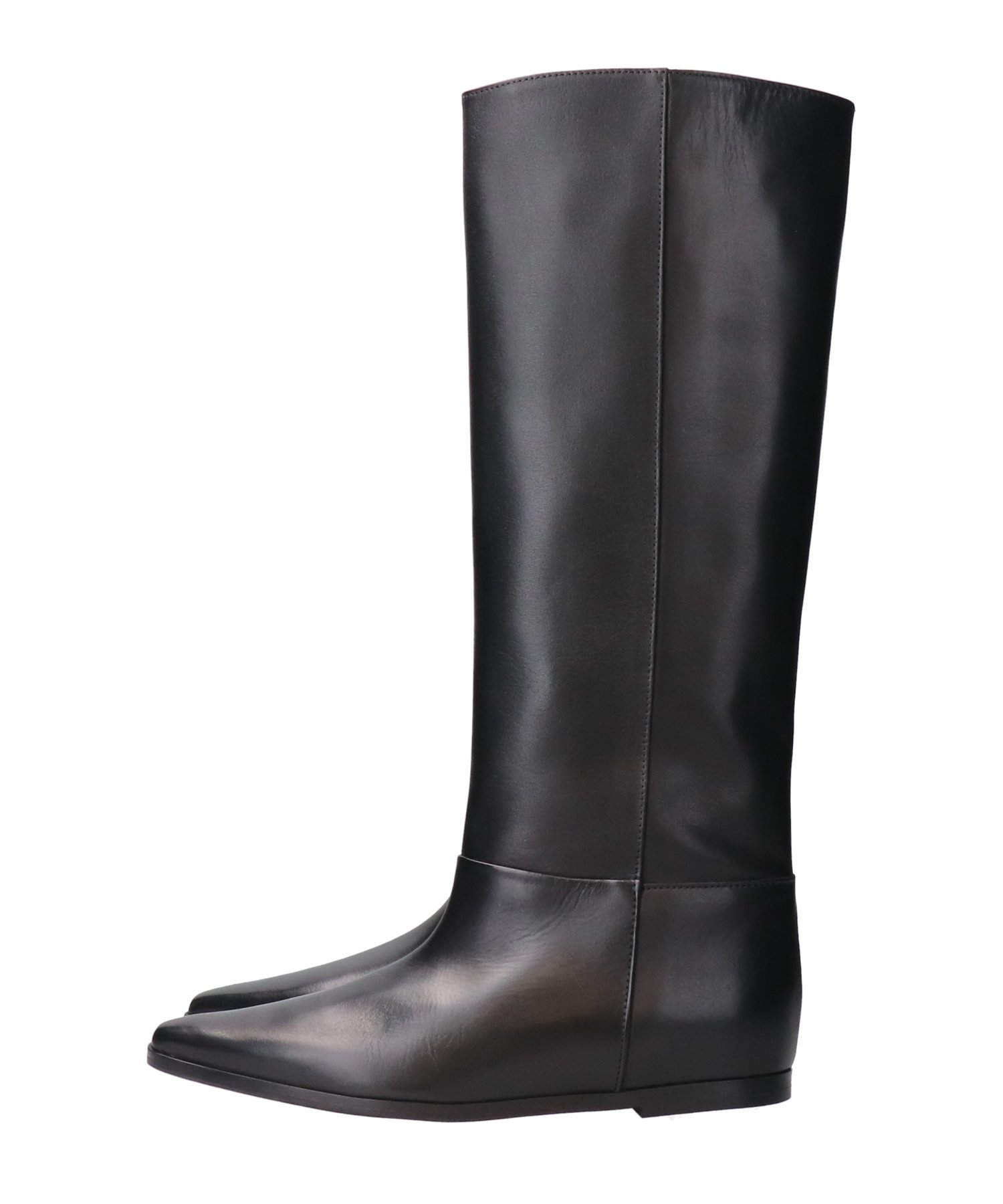 【SALE／38%OFF】CORSO ROMA, 9 【CORSO ROMA 9】インヒールセミルーズフィットロングブーツ インターショシュール シューズ・靴 ブーツ ブルー【送料無料】