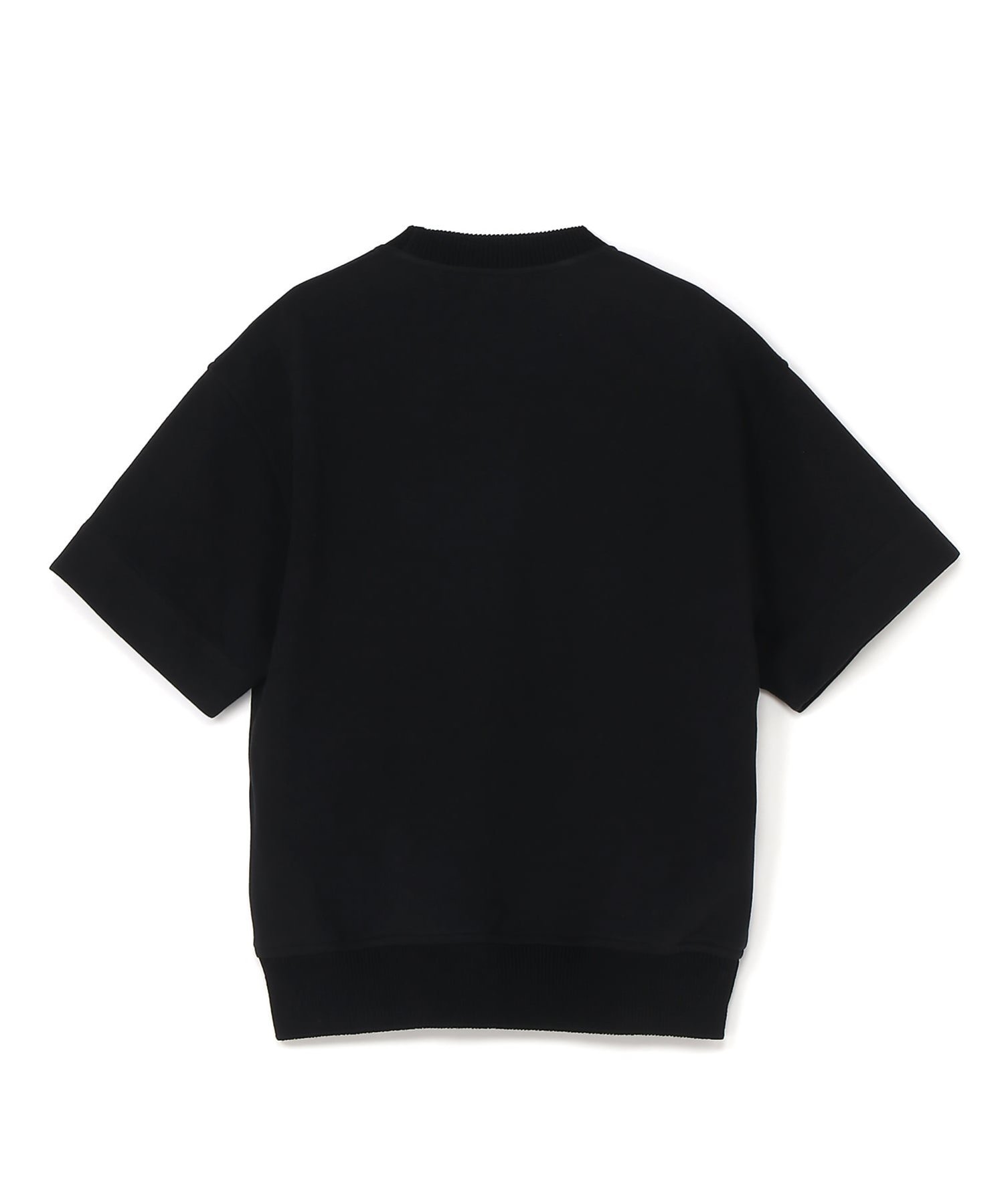 JIL SANDER スウェット ショートスリーブ ジル サンダー トップス スウェット・トレーナー ブラック ホワイト【送料無料】
