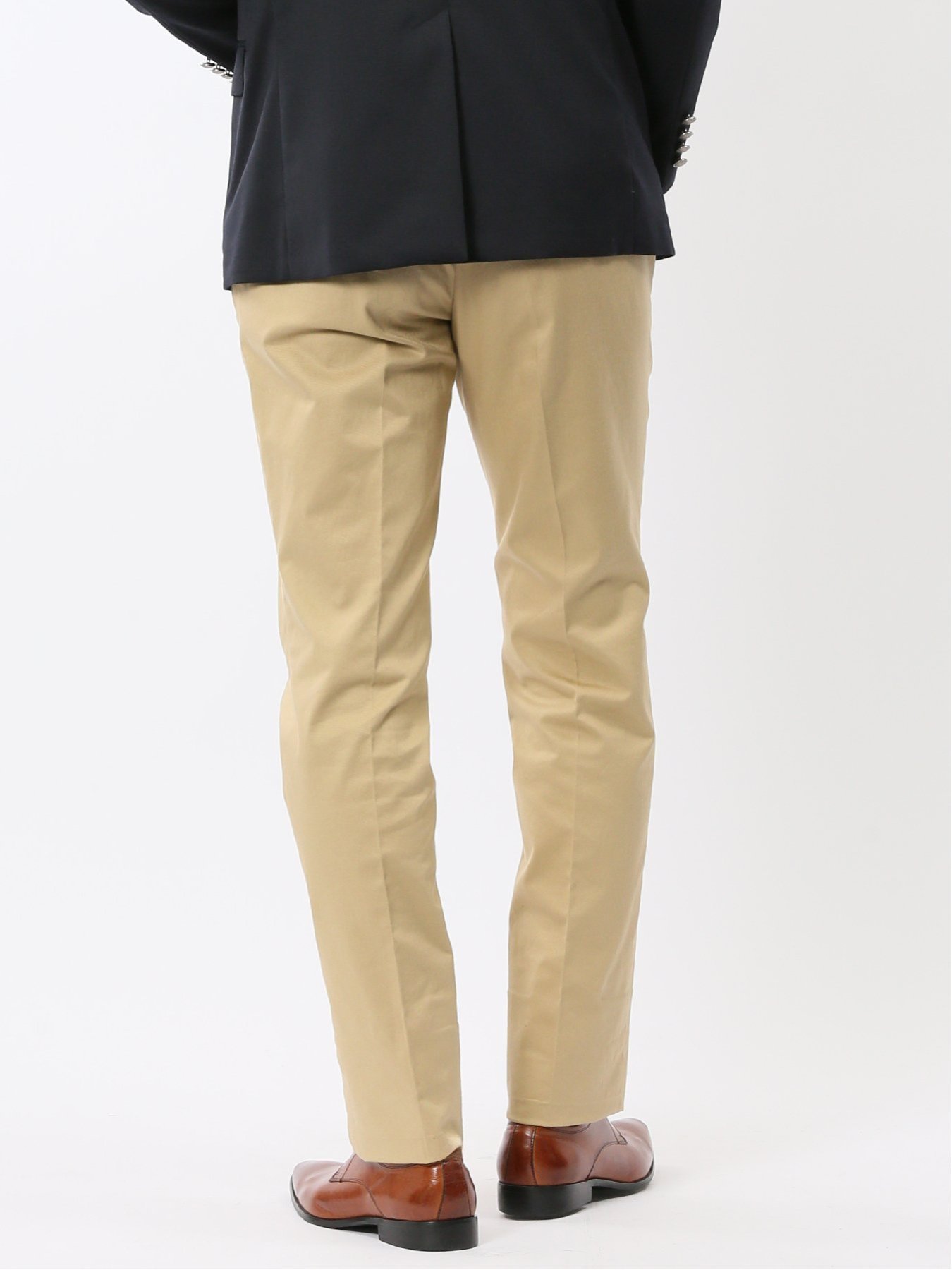 【SALE／30%OFF】TAKA-Q ストレッチ ウォッシャブル 綿混 ドレスチノ タカキュー パンツ スラックス・ドレスパンツ ベージュ【送料無料】