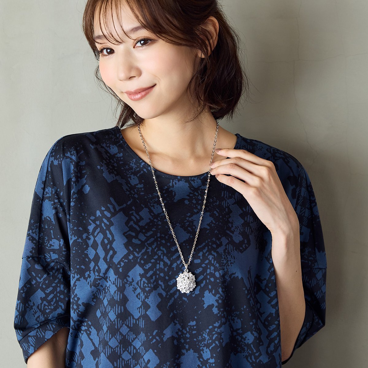 PISANO フラワーブーケモチーフネックレス ピサーノ アクセサリー・腕時計 ネックレス シルバー【送料無料】