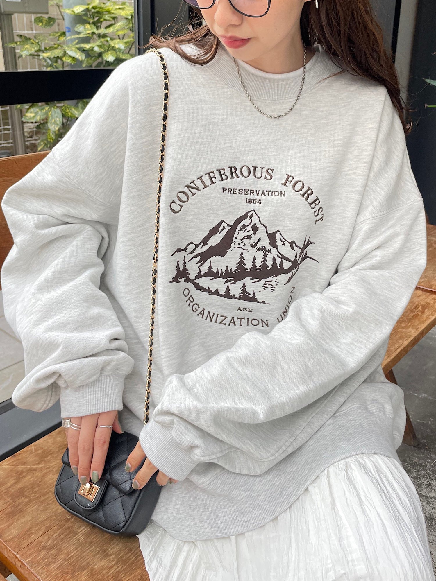 【SALE／10%OFF】Discoat 刺繍ロゴモチーフビッグスウェット ディスコート トップス  ...