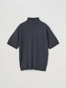 JOHN SMEDLEY [Merino wool] Mock turtle neck Pullover b S4700 b 30G WXh[ gbvX jbgyz