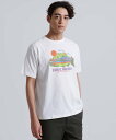 Eddie Bauer グラフィック 半袖Tシャツ/SS GRAPHIC TEE エディーバウアー トップス カットソー Tシャツ ホワイト ブルー【送料無料】