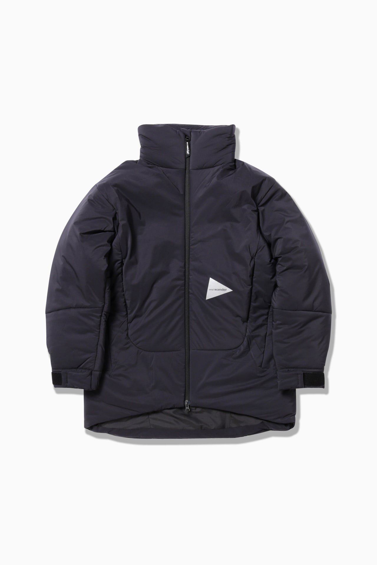【SALE／30%OFF】and wander top fleece coat アンドワンダー ジャケット・アウター その他のジャケット・アウター グレー ベージュ ブラック【送料無料】