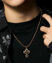 WEGO MEN'S Mビジュートップネックレス ウィゴー アクセサリー・腕時計 ネックレス(4)