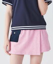 ARCHIVIO ツイード風ショートパンツ アルチビオ パンツ その他のパンツ ピンク ネイビー【送料無料】
