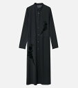 LE CIEL BLEU シアーシャツドレスwフロックフラワー / Sheer Shirt Dress w/Flocked Flower ルシェルブルー ワンピ...