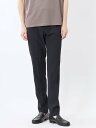 【SALE/10%OFF】TAKA-Q ドットプリント スリムフィット ノータックパンツ 紺(セットアップ可能) タカキュー スーツ・フォーマル スーツパンツ ...