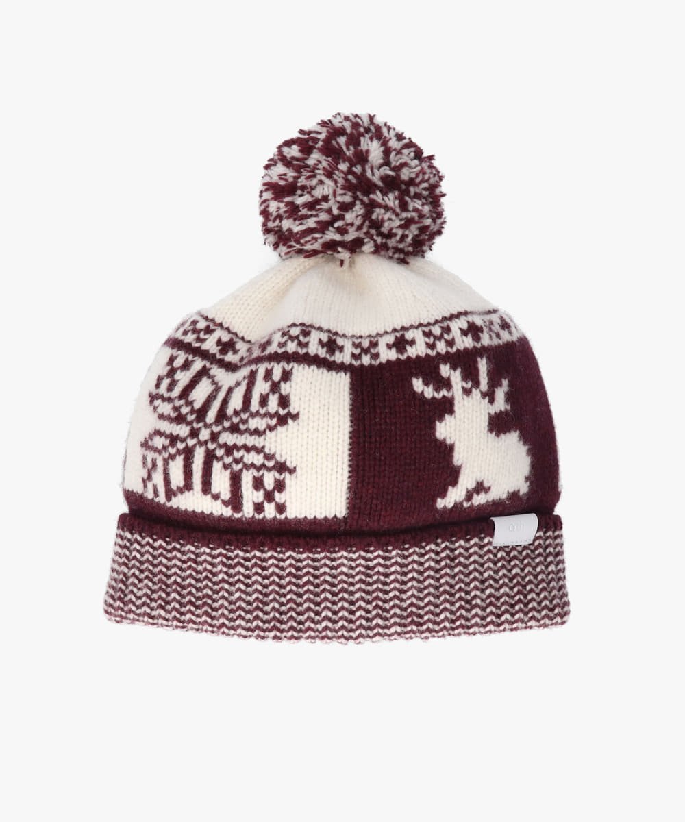 【SALE／40%OFF】arth arth Jackalope JQ Knit Watch / アース オーバーライド 帽子 ニット帽・ビーニー レッド ネイビー【送料無料】
