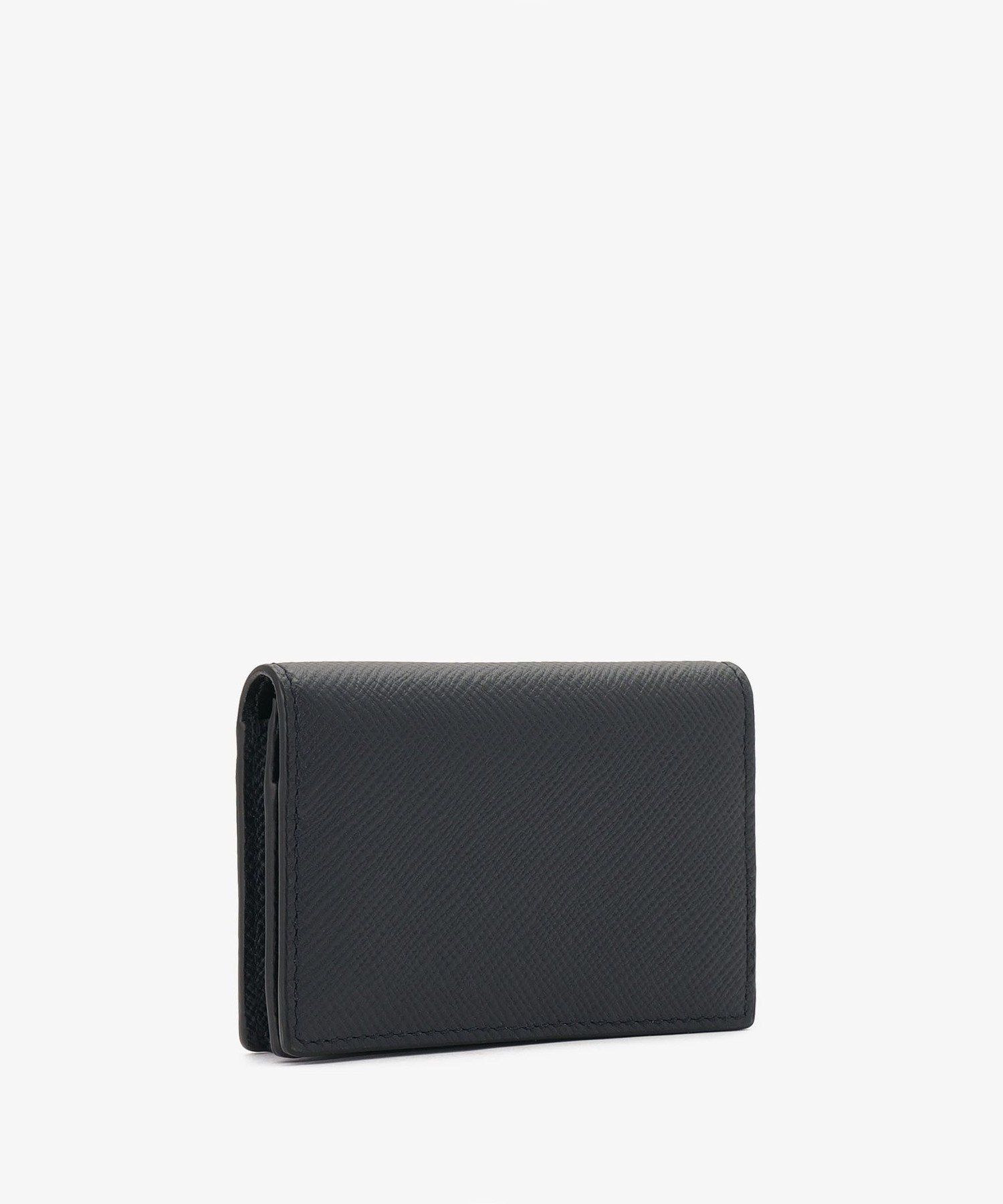 SMYTHSON Panama Folded Card Case With Snap Closure スマイソン 財布・ポーチ・ケース 名刺入れ・カードケース ネイビー【送料無料】