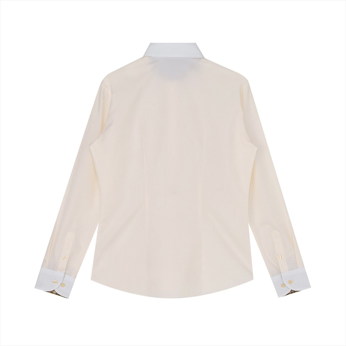 【透け防止】 クレリック ラウンド 長袖 形態安定 レディースシャツ BL01K300AB14L1S-67 トーキョーシャツ スーツ・フォーマル Yシャツ・カッターシャツ オレンジ