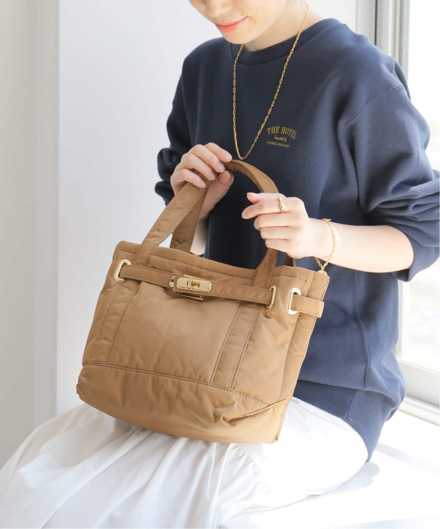 LE TALON SITA PARANTICA TOTE PE S ルタロン バッグ トートバッグ ベージュ ブラック【送料無料】