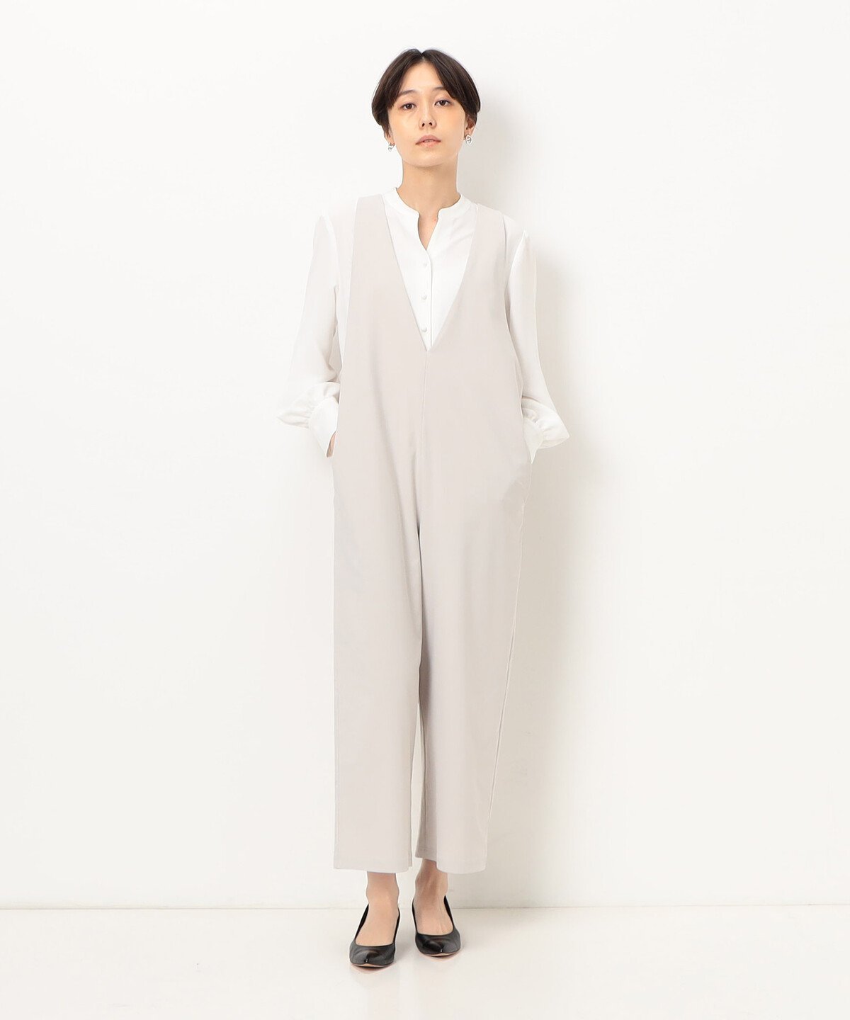 【SALE／70%OFF】COMME CA TALL [ TALLサイズ ] メリルハイテンション サロペット コムサ オールインワン・オーバーオール オーバーオール・サロペット【送料無料】