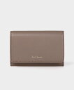 【SALE／30%OFF】Paul Smith 【公式】スワールトリムインサイド 名刺入れ ポール・スミス　アウトレット 財布・ポーチ・ケース 名刺入れ・カードケース ベージュ ピンク ブラック【送料無料】