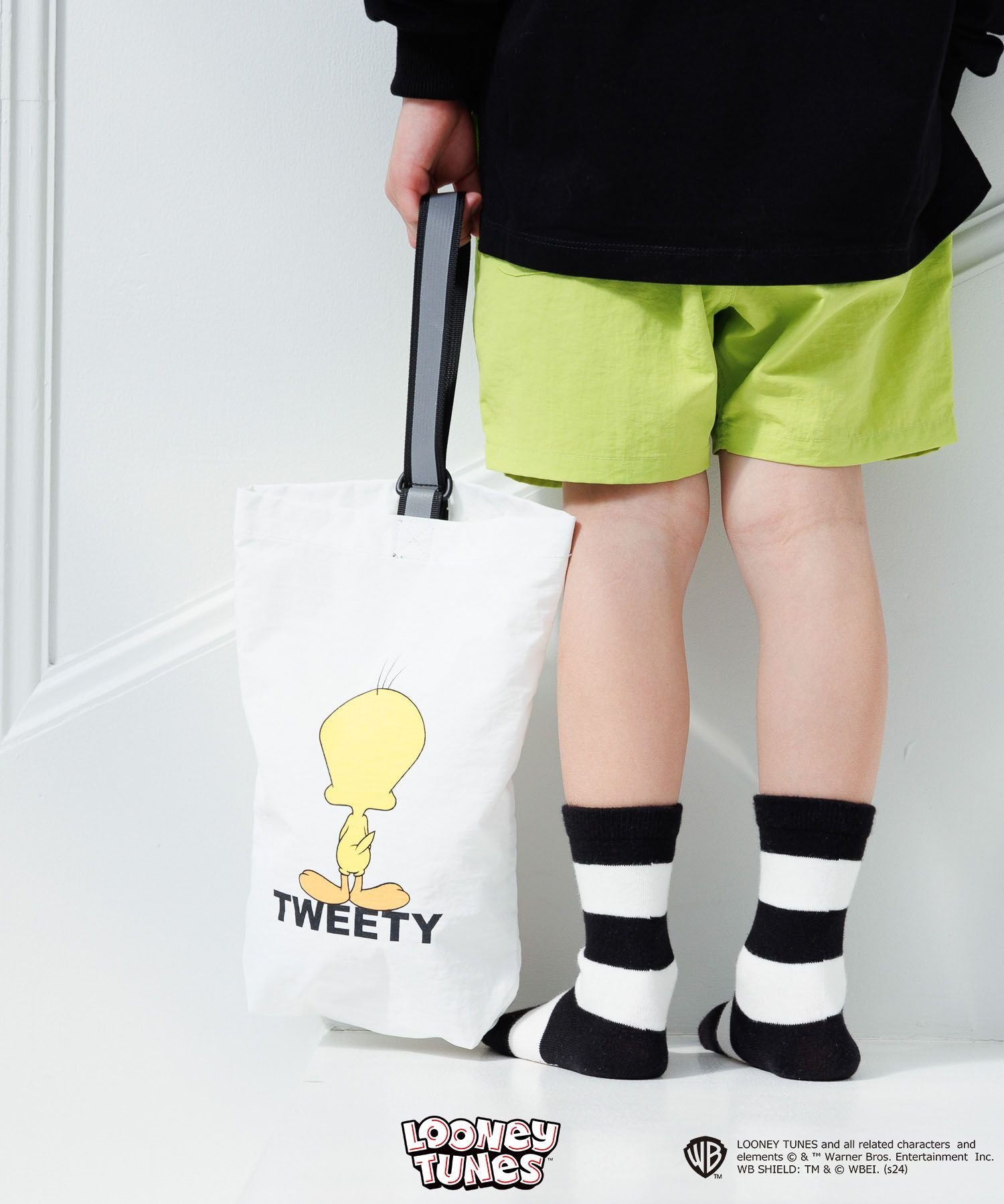 LOWRYS FARM TWEETYシューズBAG ローリーズファーム バッグ ハンドバッグ ホワイト ブラック