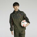 【SALE/45%OFF】PUMA メンズ トレーニング FOUNDATION ブラッシュド トリコット ウーブン ジャケット プーマ ジャケット・アウター その他のジャケット・アウター グリーン【送料無料】