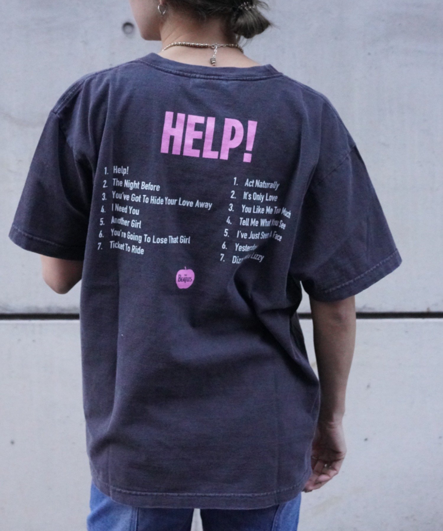 B'2nd GOOD ROCK SPEED (グッドロックスピード) BEATLES HELP Tシャツ/ビートルズ ビーセカンド トップス カットソー・Tシャツ グレー【送料無料】のサムネイル