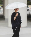 bPr BEAMS UVカット 晴雨兼用 折り畳み傘 2 ビームス メン ファッション雑貨 傘・長傘 ブラック シルバー【送料無料】