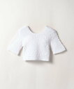 【SALE/50%OFF】allureville 【GANNI(ガニー)】 OーNECK SMOCK アルアバイル トップス その他のトップス ブラック ホワイ...