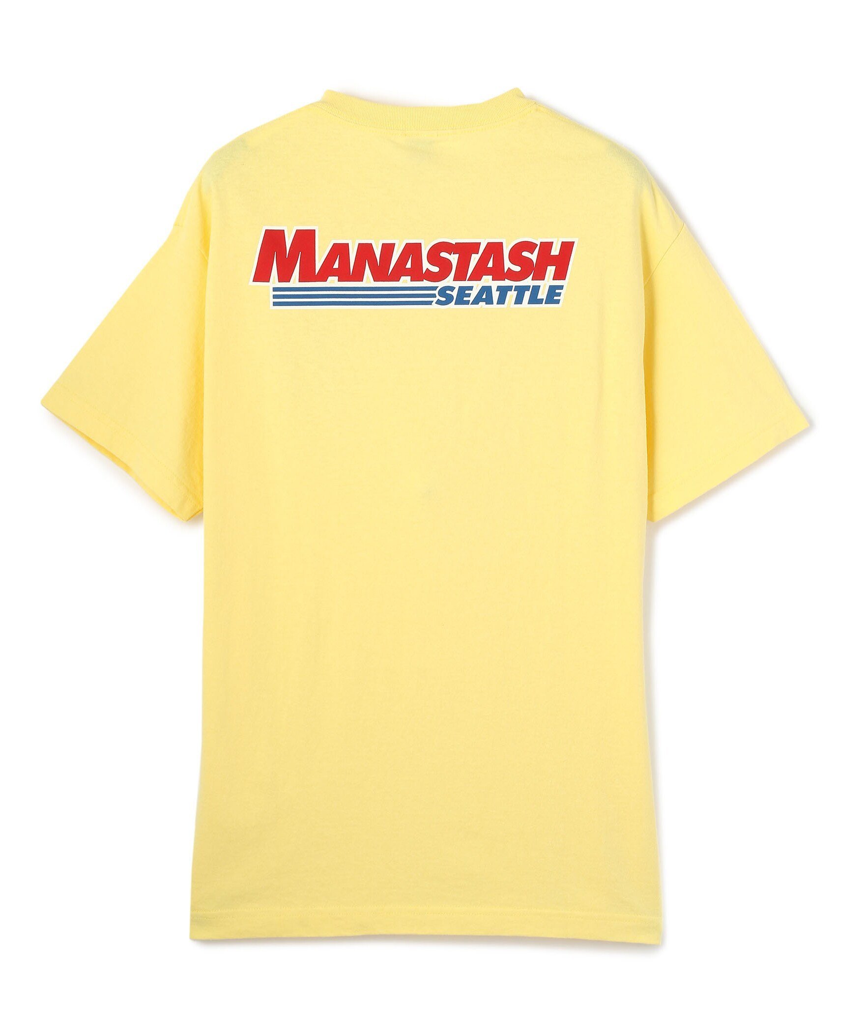 楽天Rakuten Fashion【SALE／30％OFF】MANASTASH MANASTASH/マナスタッシュ/MARKET TEE/ロゴTシャツ マナスタッシュ トップス カットソー・Tシャツ イエロー ブラック ホワイト