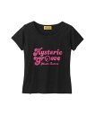 HYSTERIC GLAMOUR MUSIC LOVERS チビTシャツ ヒステリックグラマー トップス カットソー Tシャツ ブラック ホワイト イエロー【送料無料】