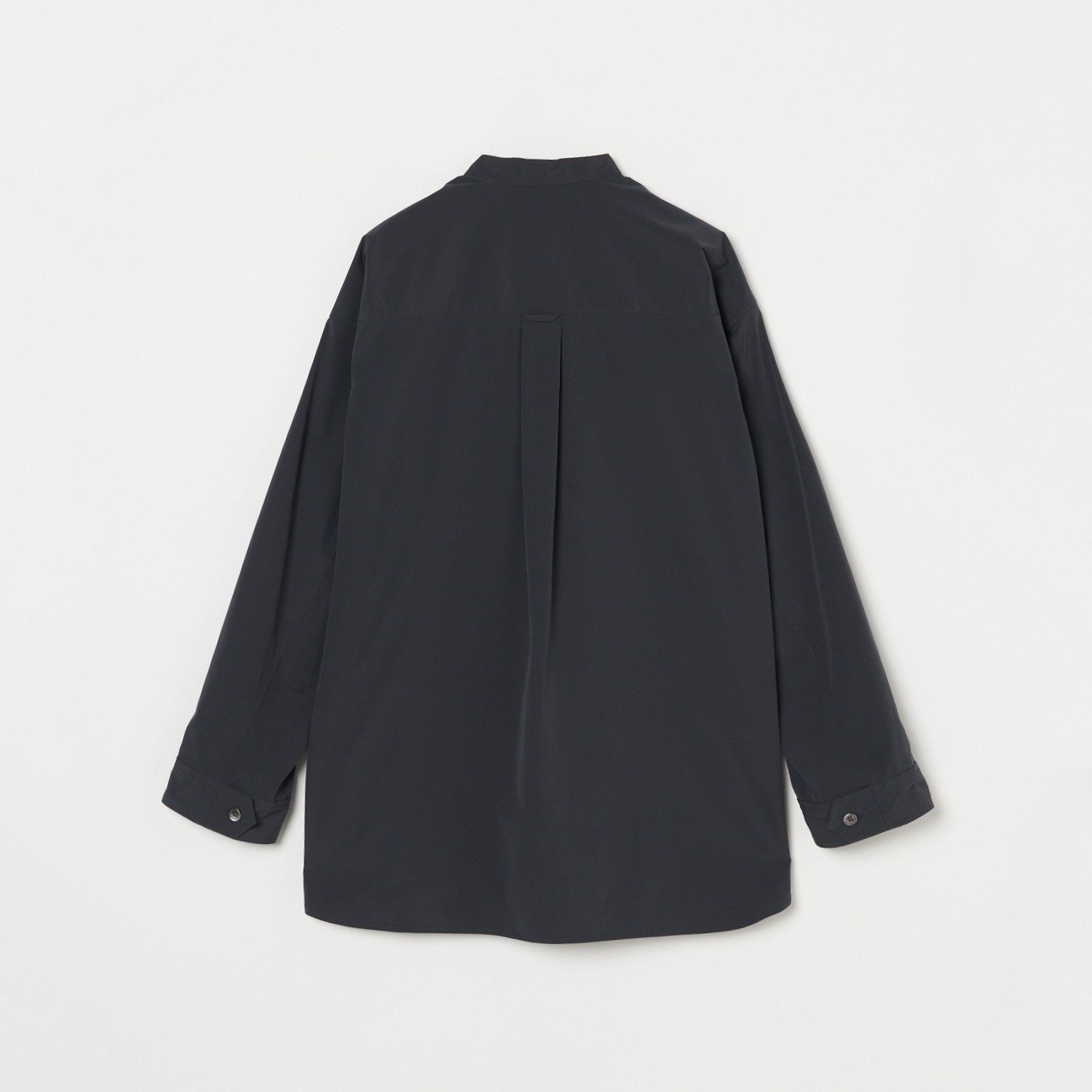 HELIOPOLE BAND COLLAR SHIRT エリオポール トップス シャツ・ブラウス グレー ホワイト