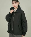 【SALE/50%OFF】ROPE' PICNIC R 撥水・花粉ガード/中わたスタンドカラーショートブルゾン ロペピクニック ジャケット・アウター ブルゾン・...