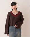 【SALE/50%OFF】Mi-je チルデンニット【韓国ファッション...(4)