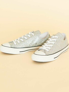 【SALE／30%OFF】BEAUTY & YOUTH UNITED ARROWS ＜CONVERSE(コンバース)＞∴ALL STAR 100 グリッターLOWオールスター スニーカー ◆ ユナイテッドアローズ アウトレット シューズ スニーカー/スリッポン シルバー ゴールド【送料無料】