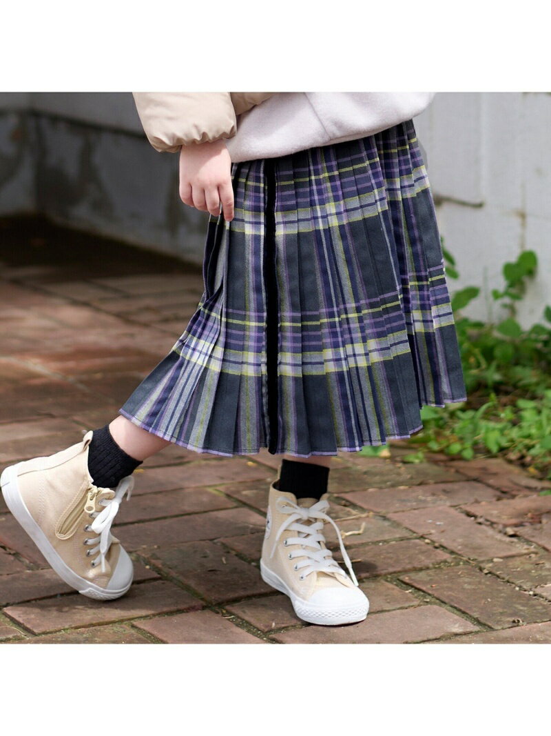 【SALE／63%OFF】BREEZE ラインプリーツスカート エフオーオンラインストア スカート ロング・マキシスカート ブラックのサムネイル