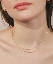 【SALE/36%OFF】ciite' 【 金属アレルギー対応 】 2連チェーンネックレス サージカルステンレス シーテ アクセサリー・腕時計 ネックレス ゴー...