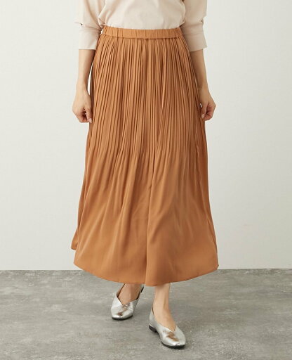 【SALE/50%OFF】MELROSE CLAIRE 【光沢を抑えたシックな雰囲気が魅力のプリーツロングスカート】 メルローズクレール スカート その他のスカート ブラック ブラウン ブルー【送料無料】 【SALE/50%OFF】MELROSE CLAIRE 【光沢を抑えたシックな雰囲気が魅力のプリーツロングスカート】 メルローズクレール スカート その他のスカート ブラック ブラウン ブルー【送料無料】