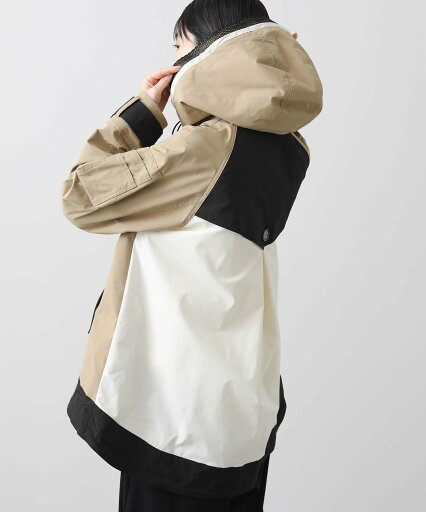 Gready Brilliant Gready Brilliant/(W)2_バイカラーメッシュマンパ グレディブリリアン ジャケット・アウター マウンテンパーカー ベージュ ブラック【送料無料】 Gready Brilliant Gready Brilliant/(W)2_バイカラーメッシュマンパ グレディブリリアン ジャケット・アウター マウンテンパーカー ベージュ ブラック【送料無料】