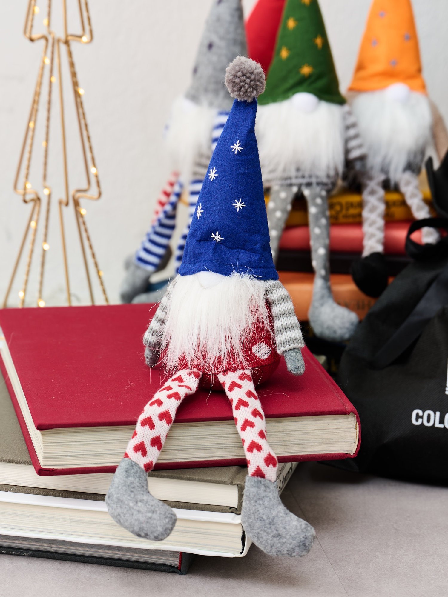 【SALE／70%OFF】COLONY 2139 ミニサンタ コロニー トゥーワンスリーナイン ファッション雑貨 その他のファッション雑貨 ネイビー オレンジ グリーン レッド グレーのサムネイル