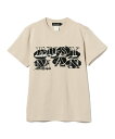 【SALE／40 OFF】BEAMS T Lilypad Magazine / Busy Man T SP ビームス アウトレット トップス カットソー Tシャツ ベージュ