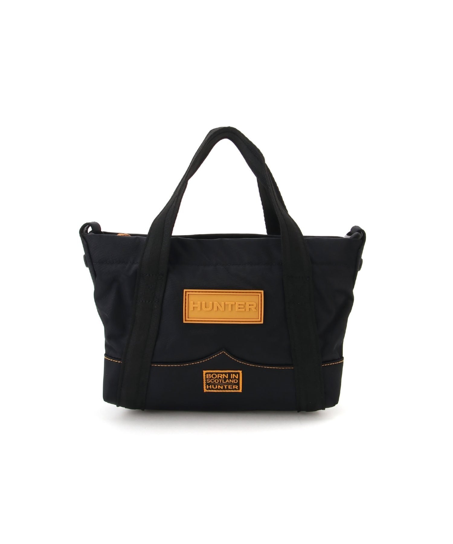 HUNTER (U)ナイロン ミニ トップクリップ トート ボーン イン スコットラント ハンター バッグ トート..