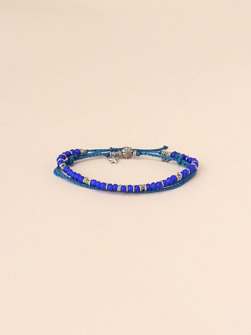 【SALE／50%OFF】wakami WAKAMI/(U)WAKAMI CRAZY OCEANS ANKLET SET ゴースローキャラバン アクセサリー・腕時計 アンクレット ブルー レッド