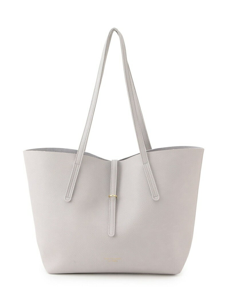 【SALE／49%OFF】ROPE' PICNIC PASSAGE ソフトフェイクレザーA4トートバッグ ロペピクニック バッグ トートバッグ グレー ネイビー ピンクのサムネイル