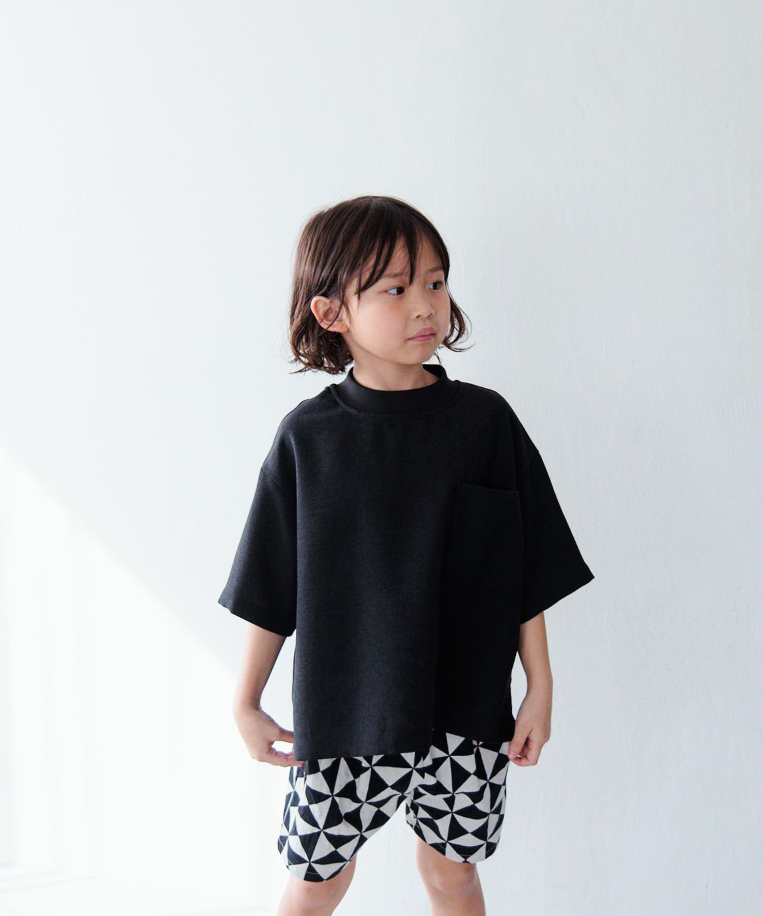 LOWRYS FARM ホップサックプルオーバー ローリーズファーム トップス シャツ・ブラウス ブラック ブラウンのサムネイル