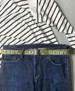 【SALE/20%OFF】GERRY GERRY 32mm織テープベルト オーサムコレクト ファッション雑貨 ベルト ブラック イエロー グリーン