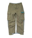 【SALE/30%OFF】go slow caravan ストレッチツイル×裏毛SWITCHINGカーゴパンツ (MENS) ゴースローキャラバン パンツ その他のパンツ ベージュ カーキグリーン【送料無料】