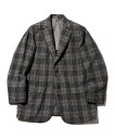 【SALE/40%OFF】BEAMS PLUS リサイクル ウール プラッド 3ボタン ジャケット ボックス フィット ビームス アウトレット ジャケット・アウター テーラードジャケット・ブレザー ブラウン グレー【送料無料】